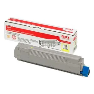 Toner Compatível OKI Amarelo 43487713