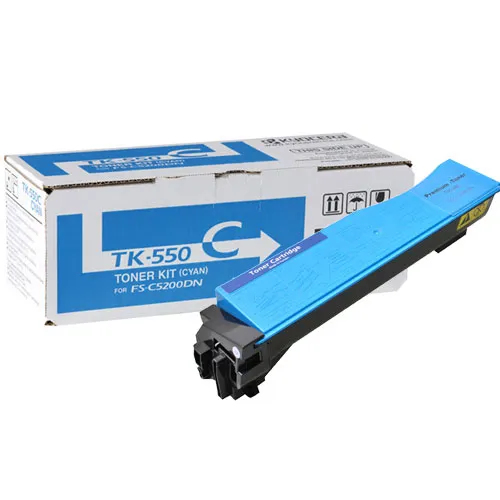 Toner Compatível Kyocera Azul TK550C