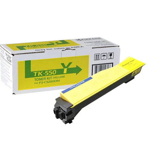 Toner Compatível Kyocera Amarelo TK550Y