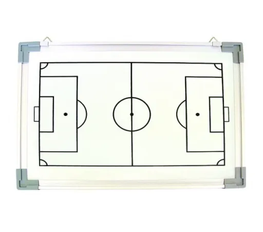 Quadro Branco Tático Magnético Futebol 45x60 cm Porcelana