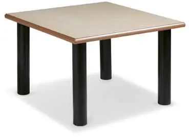 Mesa de Receção 60x90 cm Melamina Preta - Andrea House
