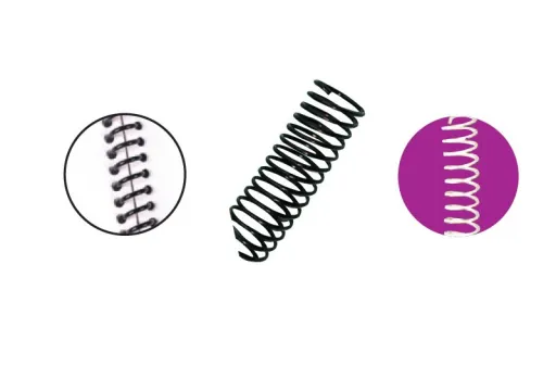 Espiral Encardenar 6mm Preto 20 Folhas / 100u 5:1