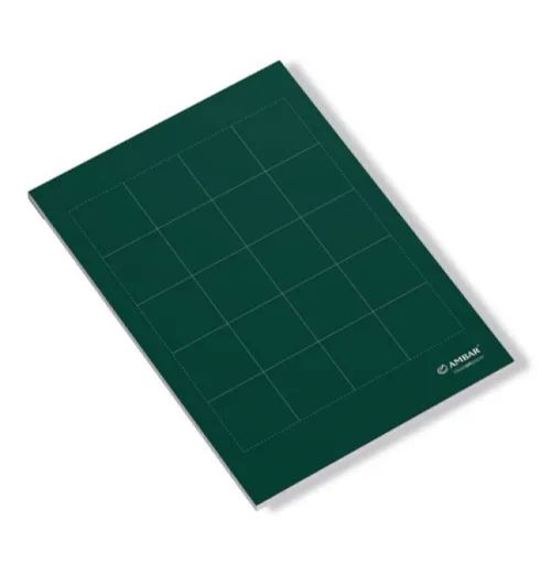 Bloco de Apontamentos Quadriculado A4 80 Fls Verde – Ambar
