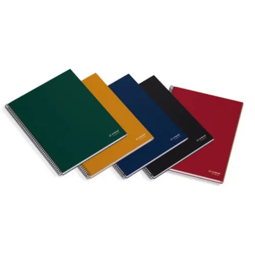 Caderno Espiral A4 Pautado 150 Folhas Amarelo – Ambar