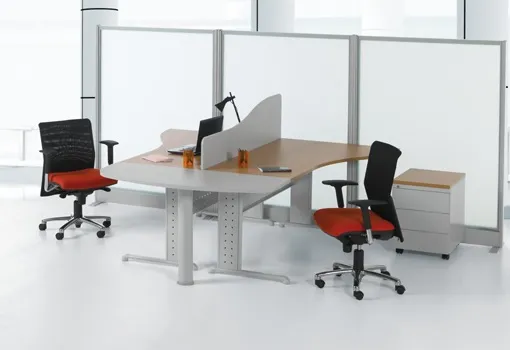 Escritório Completo 5pcs Posto de Trabalho 1600 – Wave