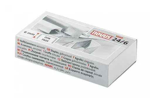 Agrafes Nº 24/6 1000un Novus