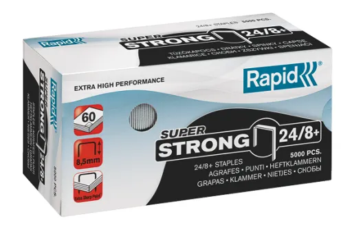 Agrafes Nº 24/8 Strong 5000un Rapid