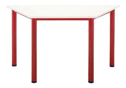 Mesa Escolar 1300x650x750mm Trapezoidal 3º Ciclo