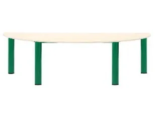 Mesa Infantário Meia Lua 1300x650x410mm 2 Anos