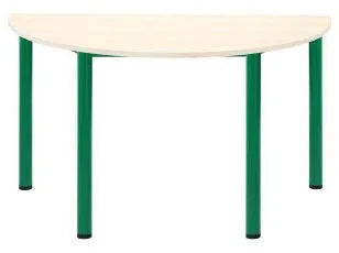 Mesa Escolar 1200x600x750mm Meia Lua 3º Ciclo