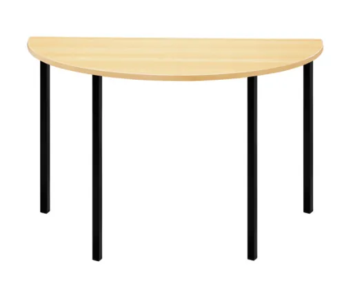 Mesa Escolar 1200x600x750mm Meia Lua 3º Ciclo