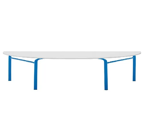 Mesa Infantário 1200x600x410mm Meia Lua 2 Anos