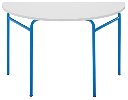 Mesa Escolar Meia Lua 1200x600x750mm 3º Ciclo