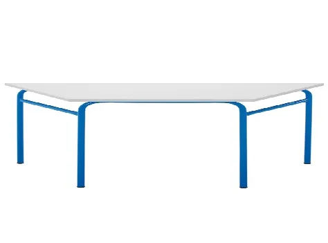 Mesa Infantário 1300x650x410mm Trapezoidal 2 Anos