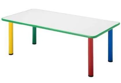 Mesa Infantário 1200x700x470mm Colorida 3 - 4 Anos
