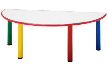 Mesa Infantário 1200x600x540mm Meia Lua 4 - 6 Anos
