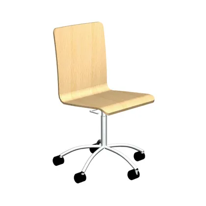 Cadeira Escolar Rodada 45x45x44cm – Nautilus