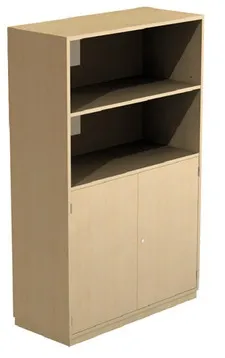 Armário Misto Aberto Madeira 1000x440x1600mm - Nautilus