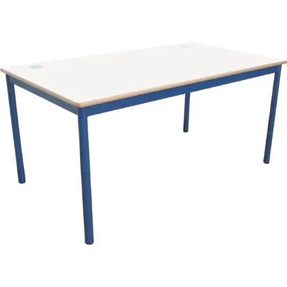Secretária Escolar de Computador Dupla 1400x800x740mm FI15 – 10+ Anos