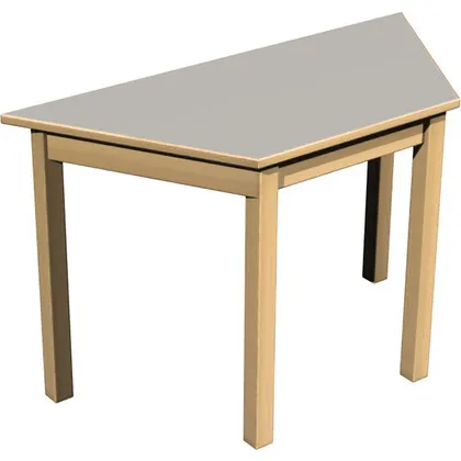 Mesa Escolar Trapezoidal 60/120x80x61 cm 6/7 Anos
