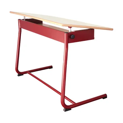 Mesa Escolar Individual Inclinável 75x60x68 cm 8/9 Anos
