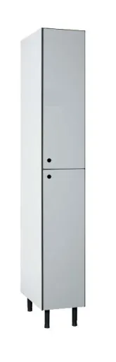 Cacifo Fenólico Simples – 2 Portas (1900x300x500mm) - Riva