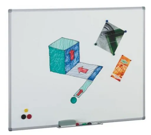 Faibo Quadro Branco Magnético 30x40 cm Cerâmica Light Board