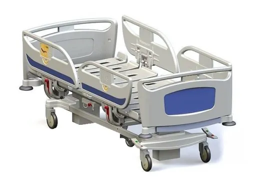 Camas Hospitalares Matrix T60 2185x958x380mm C/ Comando Lateral e 5º Roda