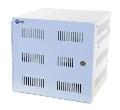 Armário de Parede para Tablets Cabinet Ibank 8 USB Sync & Charge para IPads e Tablets Até 10"