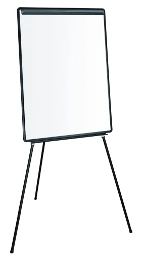 Bi Office - Quadro Branco Tripé 70x85 cm Flip Chart (Cavalete / Conferência)