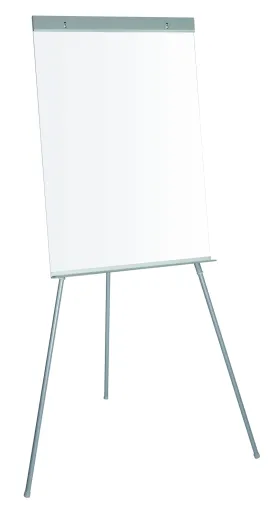 Bi Office - Quadro Branco Tripé 60x85 cm Flip Chart (Cavalete / Conferência)