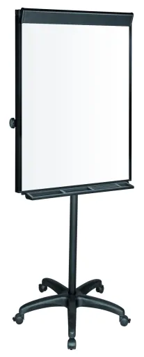 Bi-Office – Quadro Branco Tripé Flip Chart Vanguard 70x100 cm com Rodas