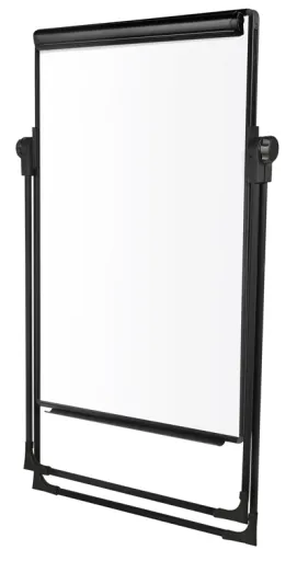 Bi Office - Quadro Branco Tripé 70x100 cm Flip Chart Premiere Preto