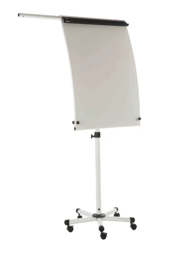 Quadro Branco 70x100cm Tripé com Rodas – Flip Chart Roll Up para Escritório