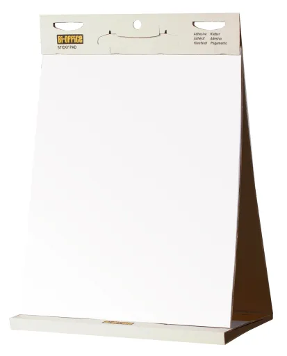 Bloco Papel de Mesa Autocolante 50x58 cm