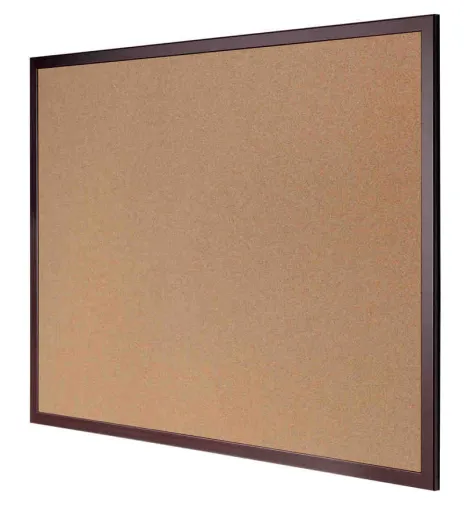 Bi Office - Quadro de Cortiça Reciclado Moldura Madeira Cerejeira Prime Earth-it 45x60 cm