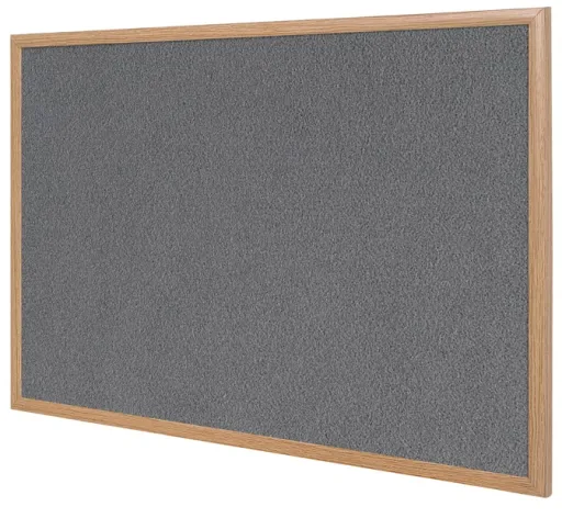 Bi Office - Quadro Expositor Feltro Reciclado 90x120cm Moldura Madeira Prime Earth-it