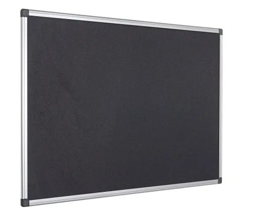Bi Office - Quadro Expositor Feltro Maya 45x60 cm Preto