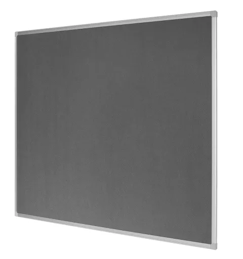 Bi-Office - Quadro Expositor Feltro Reciclado 120x150 cm Moldura Alumínio Maya Earth-it