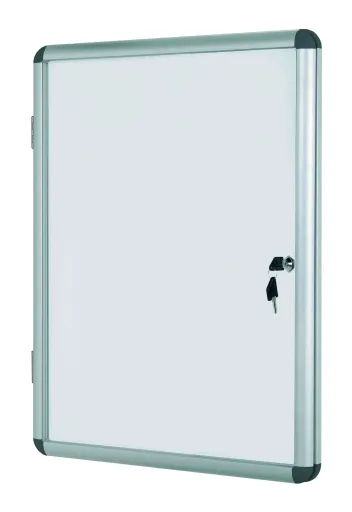 Vitrine Interior 280x370mm Enclore Fundo Magnético Branco - Bi Office