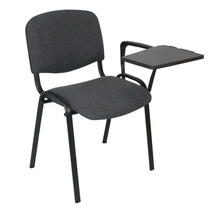 Cadeiras de Formação Cinza Escuro com Palmatória RIVA (Cadeiras de Escritório)