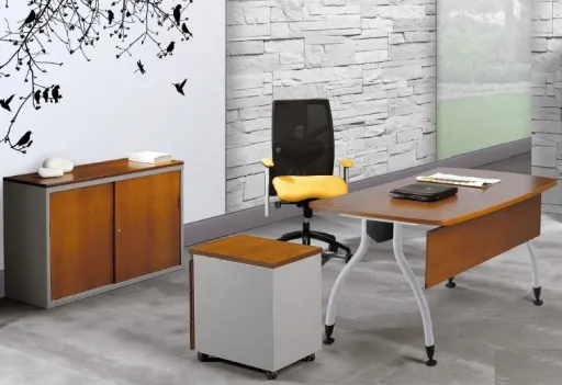 Escritório Completo 3 Peças Weng 1200