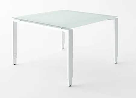 Mesa de Reunião 1600x1600x740mm Vidro Better