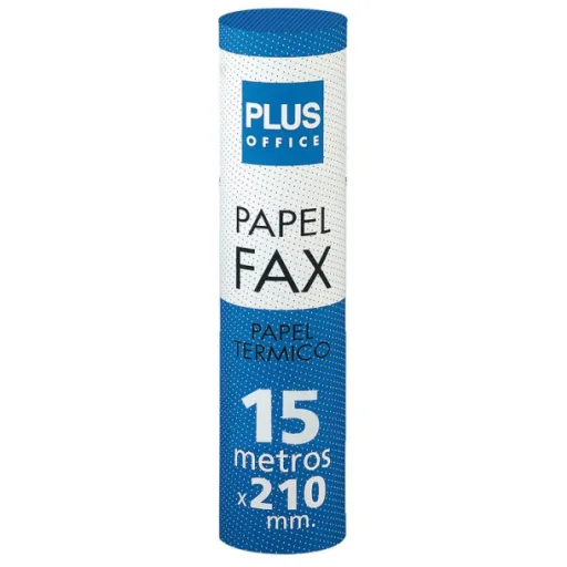 Rolo Fax Térmico 210X15X12mm 30 Rolos