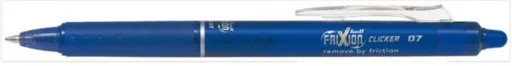 Esferográficas Pilot Frixion Clicker Azul Blister 2 Uni.