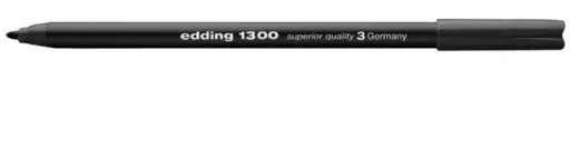 Marcadores Ponta de Fibra Redonda Edding 1300 Preto – Edding