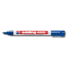 Marcador Permanente Edding 400 Azul - Edding