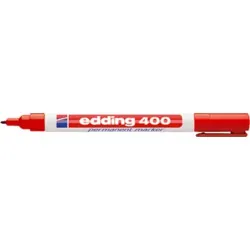 Marcador Permanente Edding 400 Vermelho - Edding