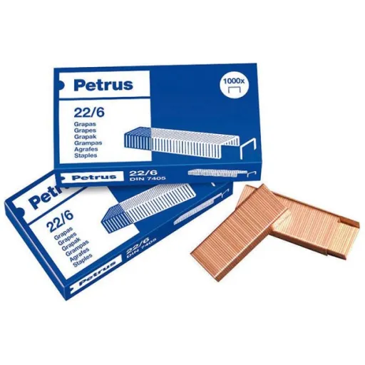 Agrafes  Petrus 22/6 1000 Un