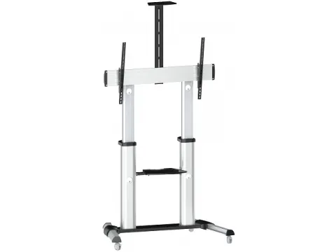 Suportes Monitor 100" Tv Stand 100Vc-Shelf com Rodas